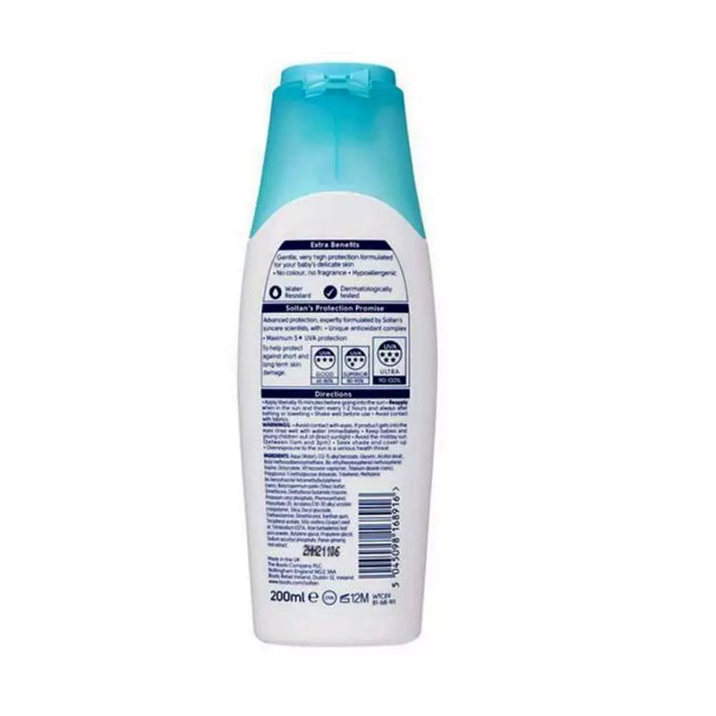Soltan Baby Protect & Moisturise Lotion SPF 50 200ml