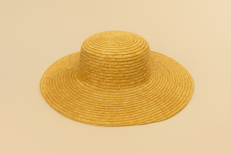 Unisex Boater Straw Summer Hat