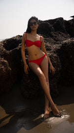 LOLA Red Bikini Set