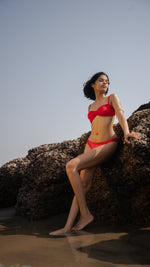 LOLA Red Bikini Set