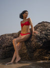 LOLA Red Bikini Set