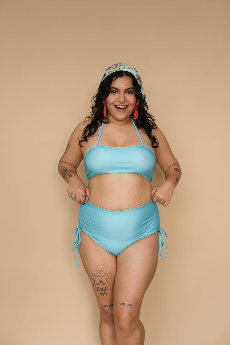 Cyan Derella Plus Size Bikini Set
