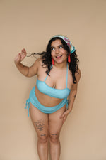 Cyan Derella Plus Size Bikini Set