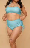 Cyan Derella Plus Size Bikini Set