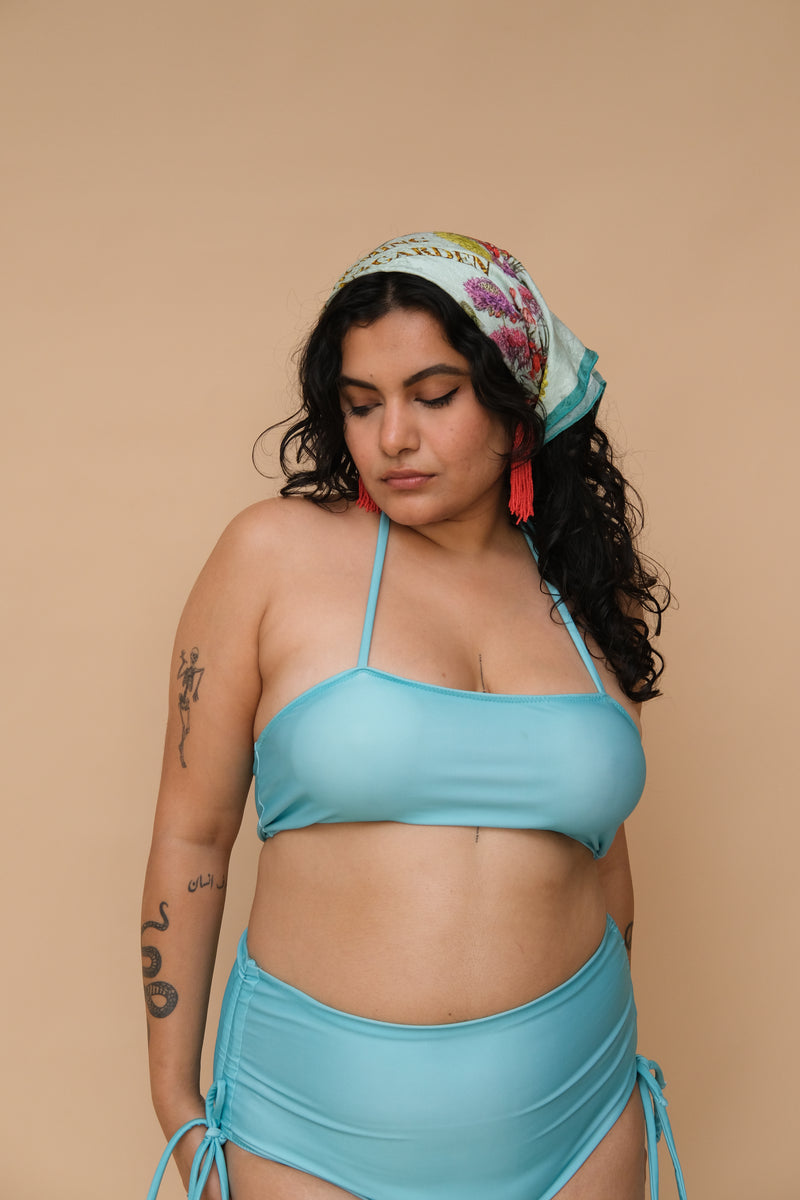 Cyan Derella Plus Size Bikini Set