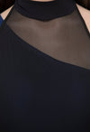 Midnight Net Overlay Swimsuit