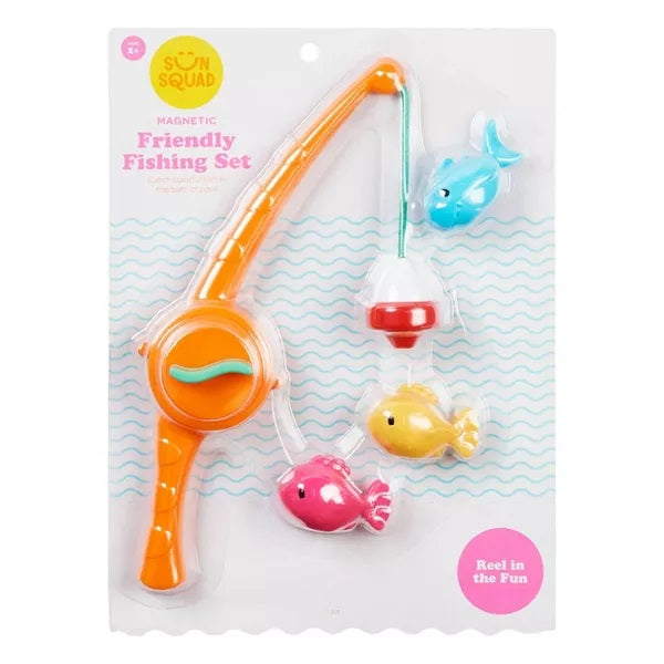 Friendly Fishing Pool Toy 4pc Set