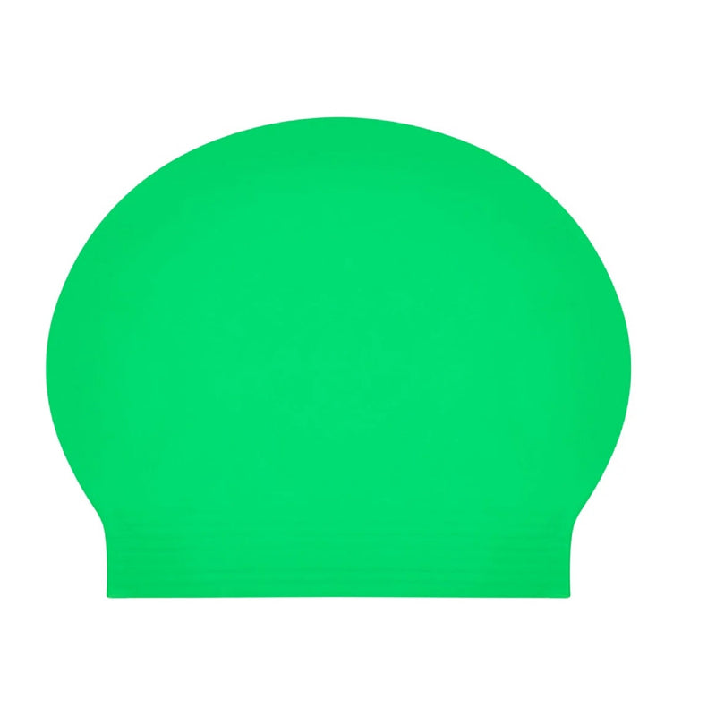 Green swimming cap for children - the beach company - swimming equipment for kids - learn to swim