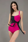 Hot Pink Tie up Swimsuit