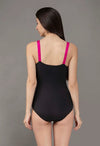 Hot Pink Tie up Swimsuit