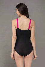 Hot Pink Tie up Swimsuit