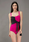 Hot Pink Tie up Swimsuit