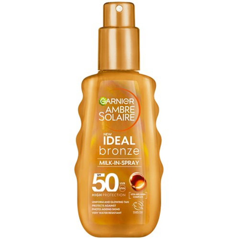 Garnier Ambre Solaire Ideal Bronze Milk-In Spray SPF50 150ml