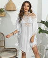 Sunflower Crochet Cover Up