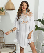 Sunflower Crochet Cover Up