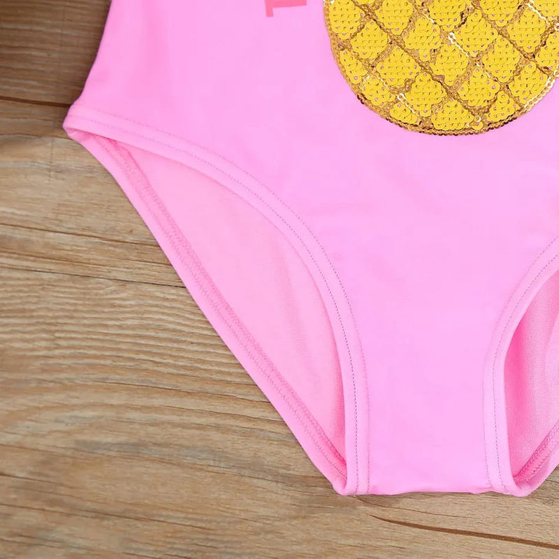 Pineapple Sequin Swimsuit