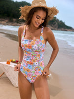Floral Modest Fit One Piece