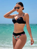 Floral Print Bikini Set