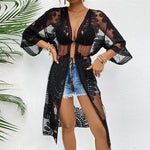 Blooming Lace Kimono
