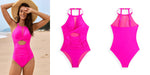 High Neck Tummy Control One Piece