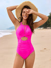 High Neck Tummy Control One Piece