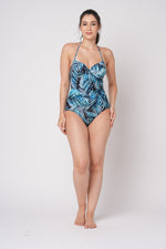 SoulCal Palm Print Cupped Swimsuit
