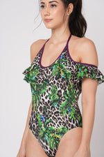 Cold Shoulder Swimsuit