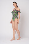 Cold Shoulder Swimsuit