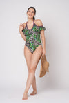 Cold Shoulder Swimsuit