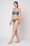 Tropical Bandeau Bikini Set