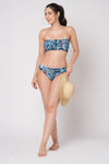 Tropical Bandeau Bikini Set