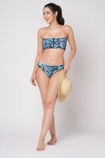 Tropical Bandeau Bikini Set