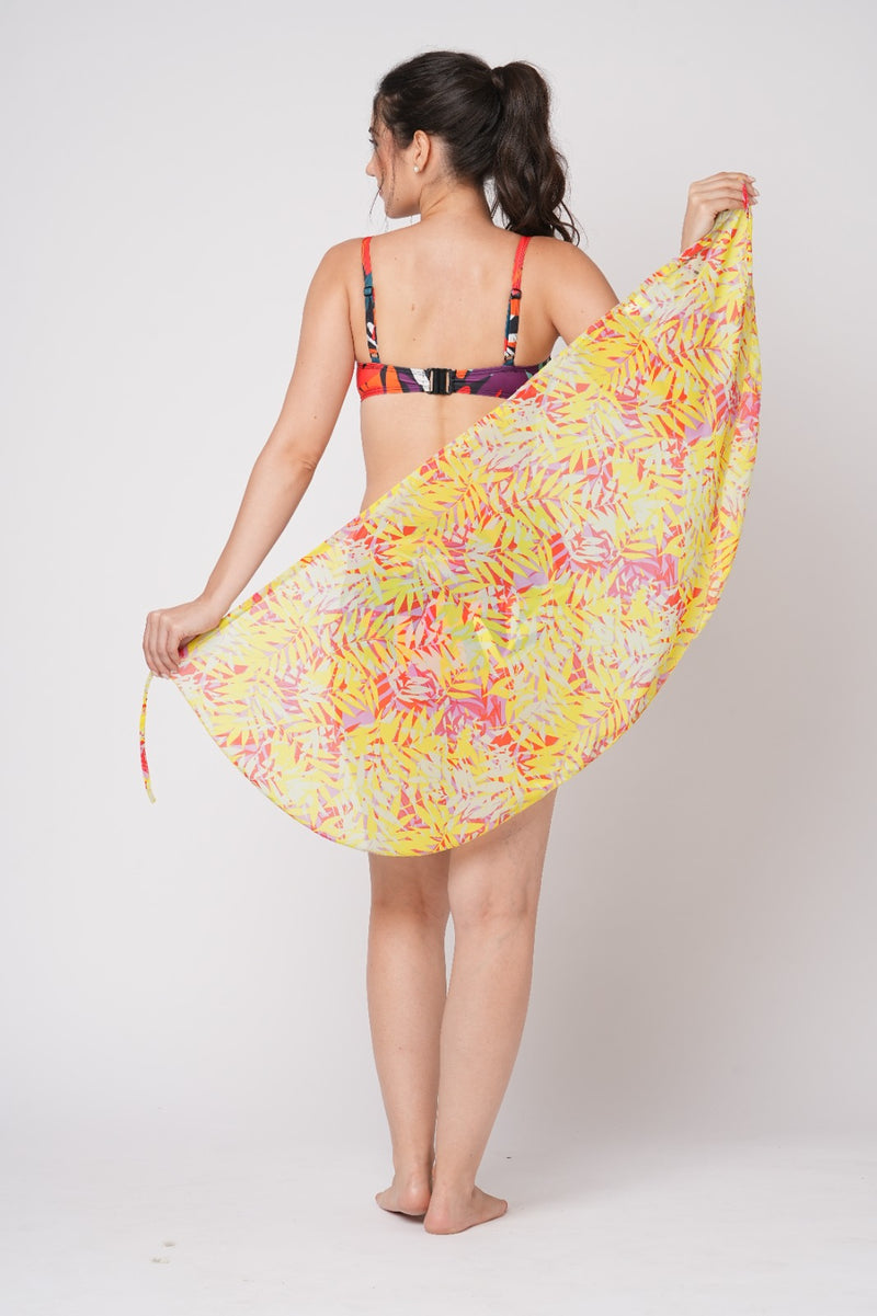 Palm Print Pareo