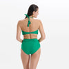 JADE EMBELLISHED HIGH WAIST BIKINI SET