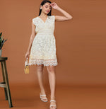 Lace Detail Cover Up Dress
