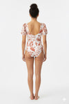 Mariela Puff-Sleeved One-Piece