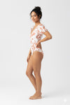 Mariela Puff-Sleeved One-Piece