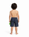 Navy Shark Board Shorts