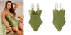 Beaded Strap One-Piece