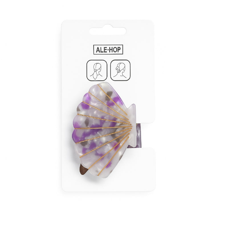Smooth Seashell Hair Clip