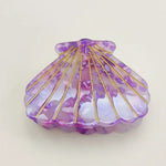 Smooth Seashell Hair Clip