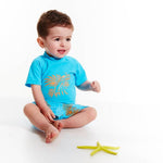Short Sleeves Rash Top - Lion Fish