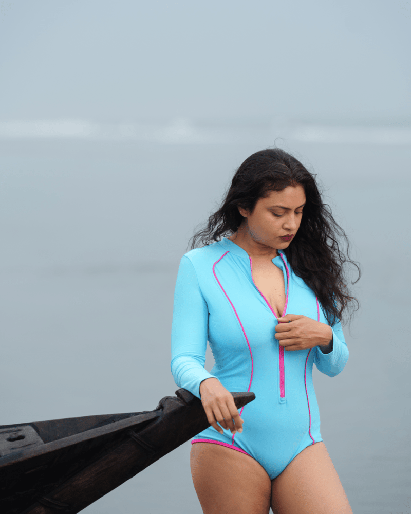 Raksha – Full-Sleeve Rashguard One-Piece (NON-PADDED)