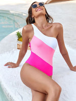 Colour Block Monokini Swimsuit - Shop Swimwear Online - Online Beachwear Shop - The Beach Company