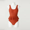 Flounce Peplum Swimsuit
