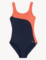 Melon Scoop Neck Swimsuit