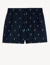 Quick Dry Embroidered Swim Shorts