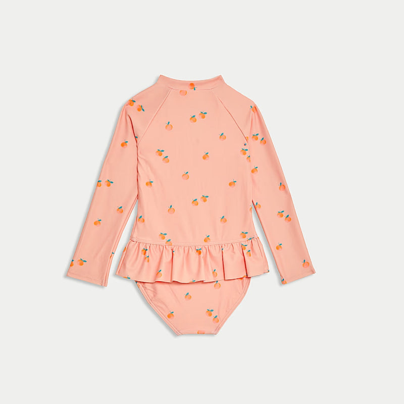 Oranges Print Swimsuit