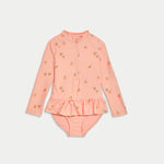 Oranges Print Swimsuit