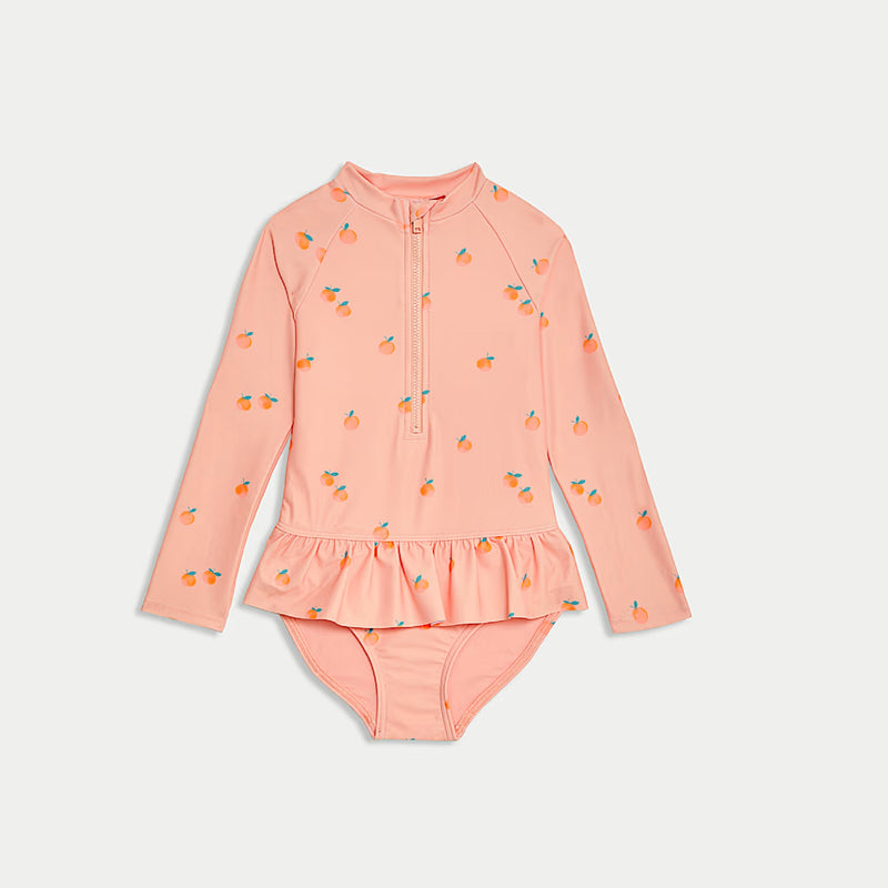 Oranges Print Swimsuit
